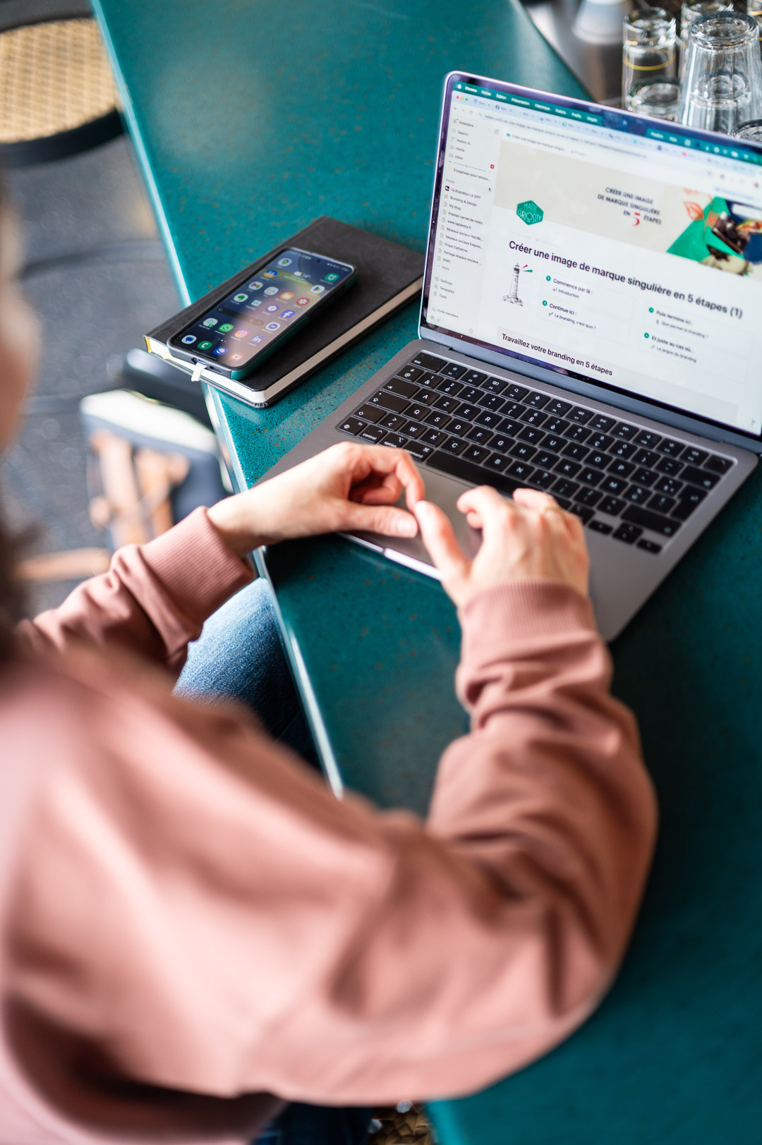 Template Notion branding stratégie de marque